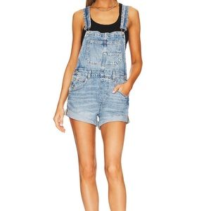 FREE PEOPLE Ziggy short overall